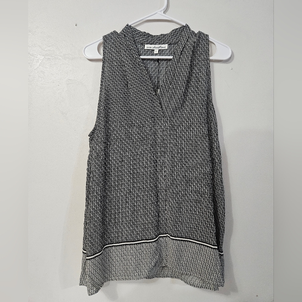 Ava Christine V Neck Tank Top!